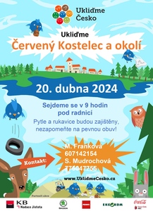 Ukliďme Červený Kostelec 2024