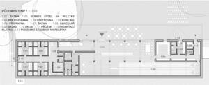STUDIE - půdorys 1.np
