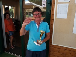 Bronzová z turnaje žen lehce dojatá naše Lenka Semeráková!